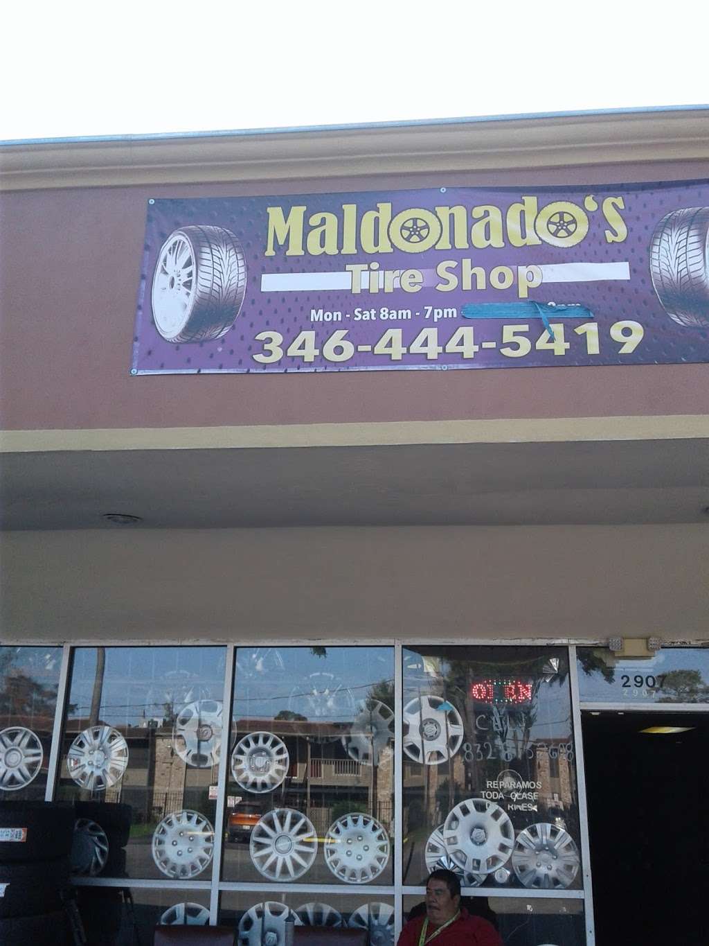 Maldonados Tire Shop | 2907 Vollmer Rd, Houston, TX 77092, USA | Phone: (346) 444-5419