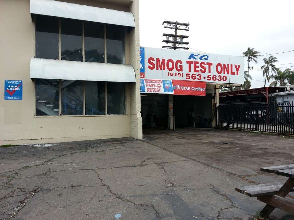 Smog check STAR Station _ KG Smog Test Only | 3424 El Cajon Blvd, San Diego, CA 92104, USA | Phone: (619) 563-5630