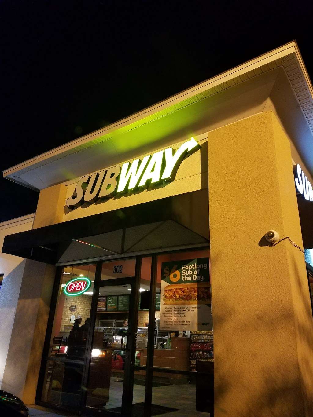 Subway Restaurants | 302 S French Ave, Sanford, FL 32771, USA | Phone: (407) 878-5438