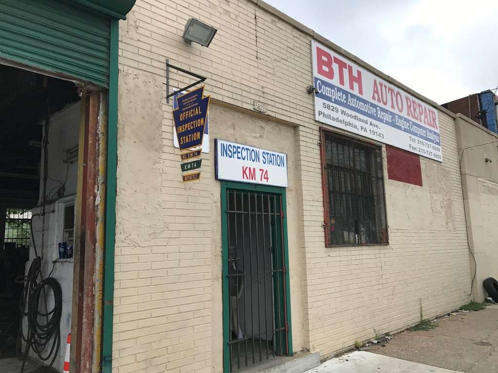 BTH autos service | 5829 Woodland Ave, Philadelphia, PA 19143 | Phone: (215) 727-8888