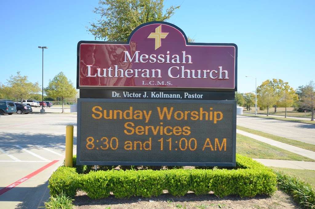 Messiah Lutheran Church | 1801 W Plano Pkwy, Plano, TX 75075, USA | Phone: (972) 398-7500