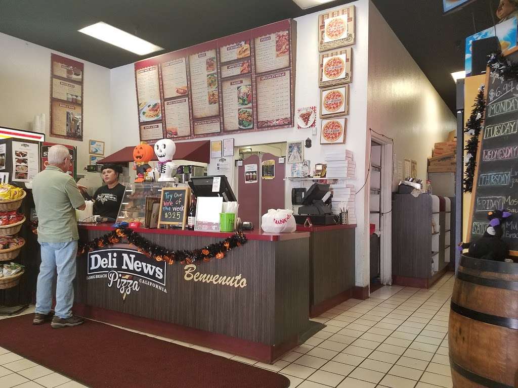 Deli News Pizza | 5555 E Stearns St, Long Beach, CA 90815, USA | Phone: (562) 598-2123