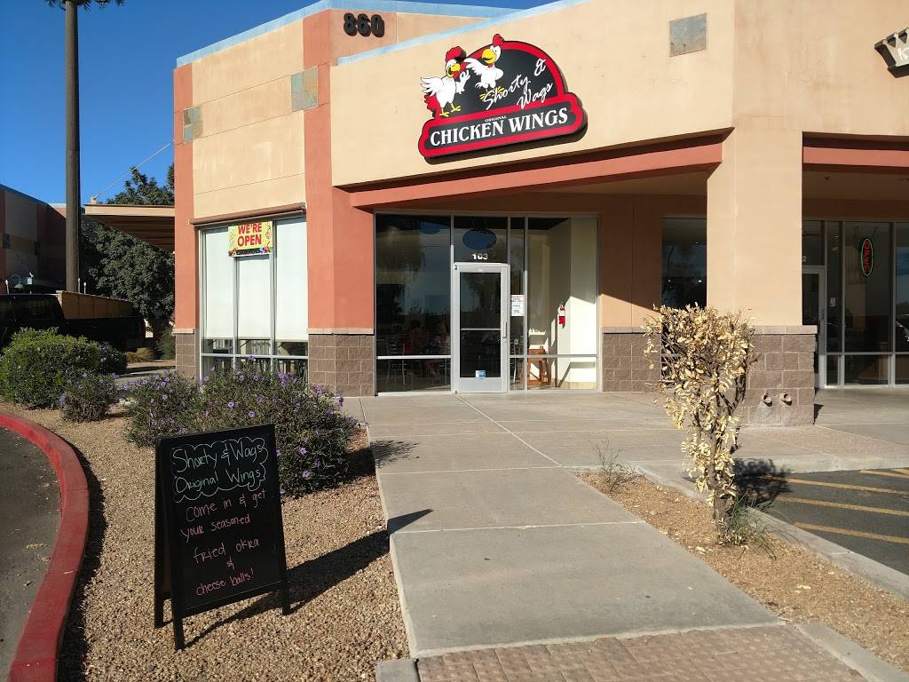 Shorty And Wags Original Chicken Wings | 860 E Warner Rd, Gilbert, AZ 85296, USA | Phone: (480) 507-0910
