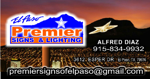 Premier Signs | 3612 Esper Dr, El Paso, TX 79936, USA | Phone: (915) 307-7297
