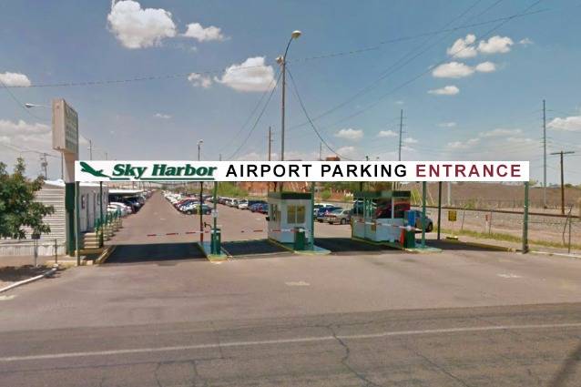 Sky Harbor Airport Parking | 402 S 40th St, Phoenix, AZ 85034, USA | Phone: (602) 223-1671