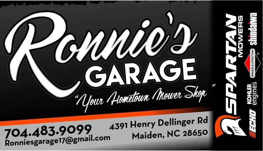 Ronnies Garage | 4391 Henry Dellinger Rd, Maiden, NC 28650, USA | Phone: (704) 483-9099