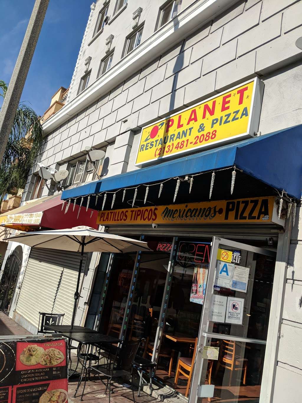 Planet Restaurant | 1411 W 3rd St D, Los Angeles, CA 90017, USA | Phone: (213) 481-2088