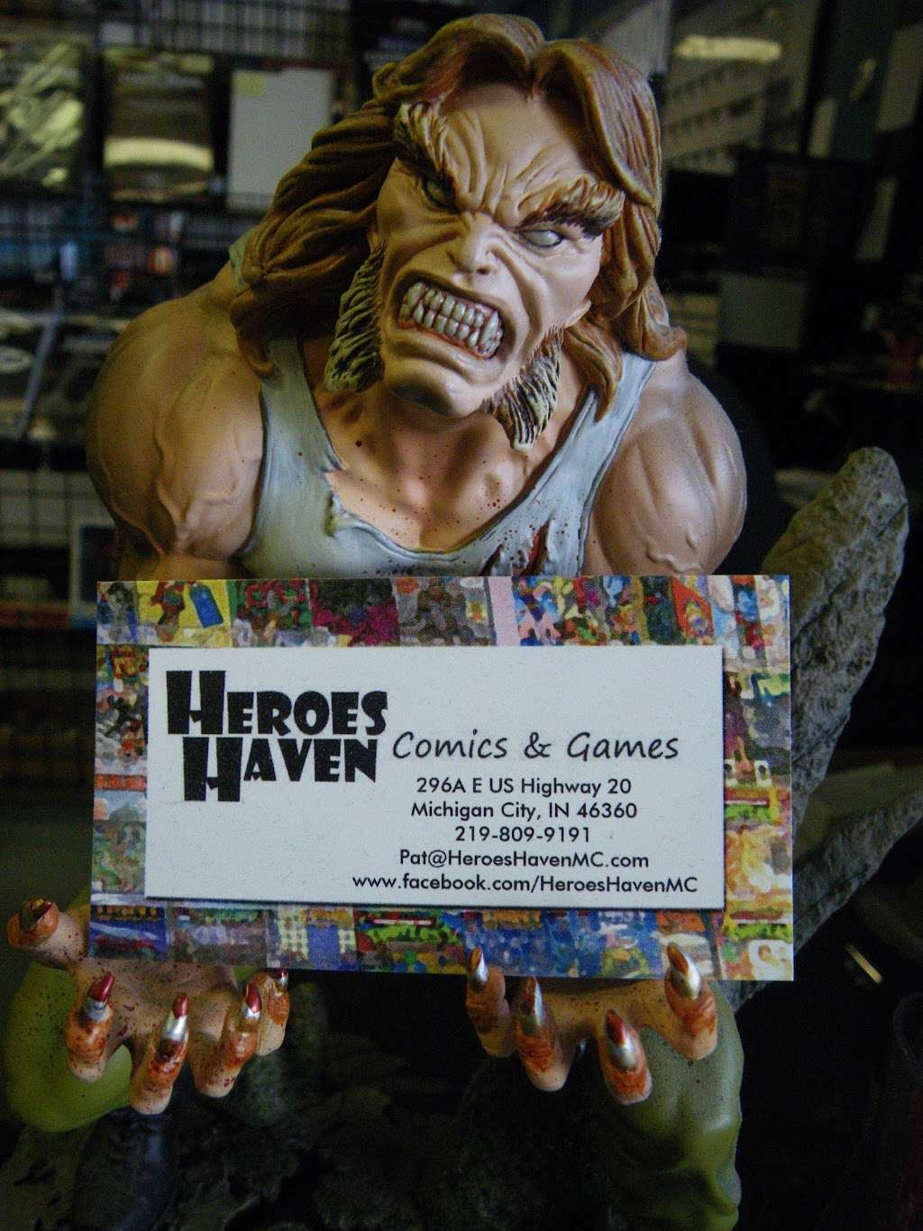 Heroes Haven Comics & Games | 296 Hwy 20, Michigan City, IN 46360, USA | Phone: (219) 809-9191