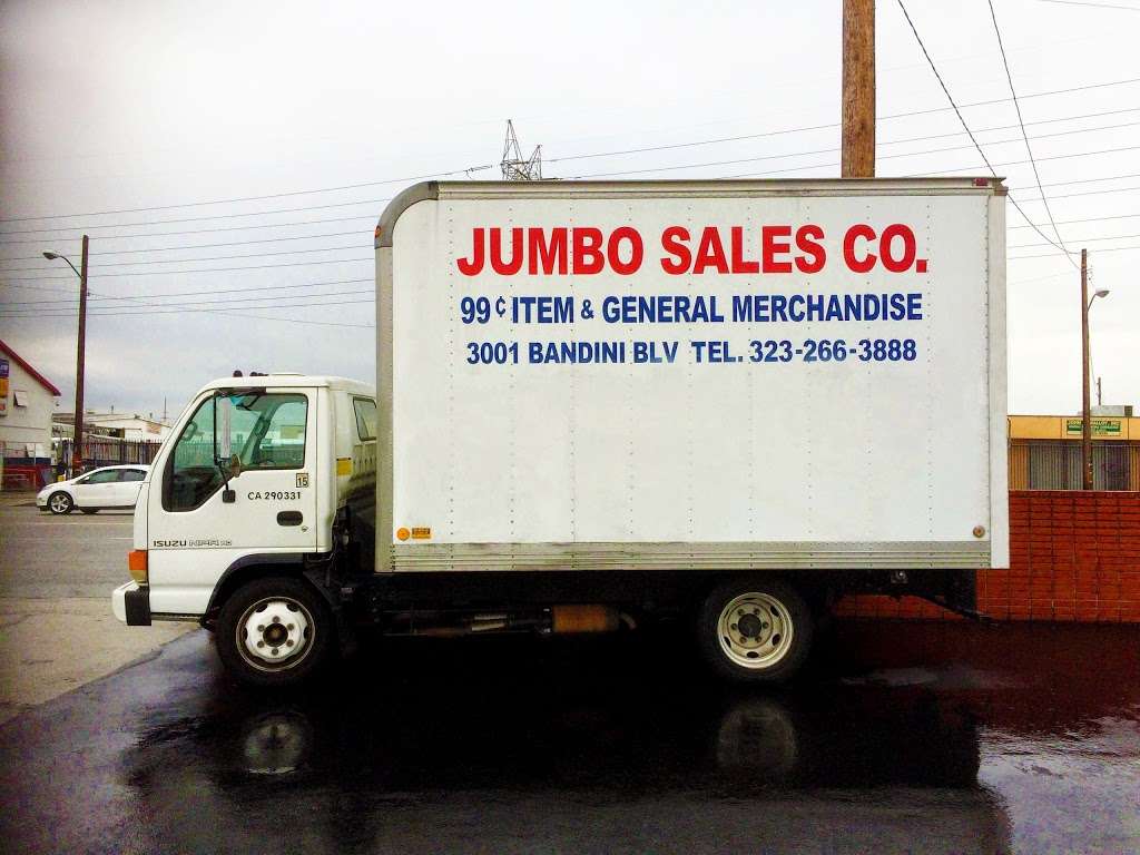 Jumbo Sales Co | 3001 Bandini Blvd, Vernon, CA 90058, USA | Phone: (323) 266-3888