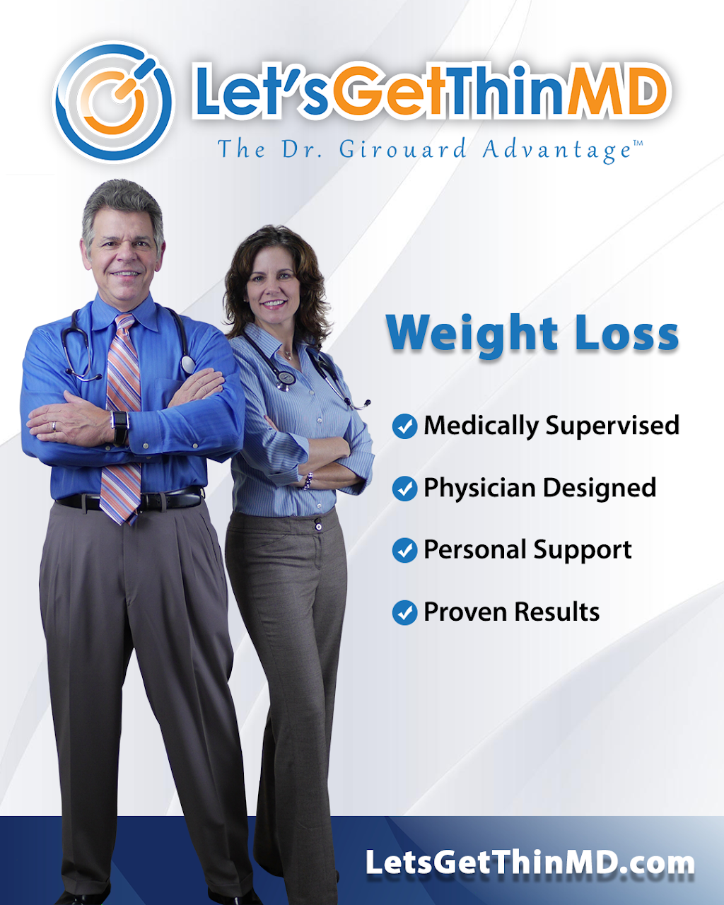 Lets Get Thin MD - Huntersville | 15806 Brookway Dr #400, Huntersville, NC 28078, USA | Phone: (704) 766-1000