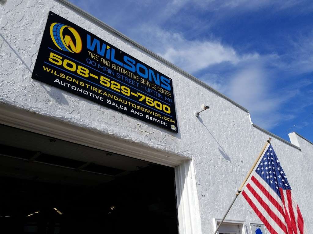 Wilsons Tire & Auto Service Center | 90 Main St, Upton, MA 01568, USA | Phone: (508) 529-7500