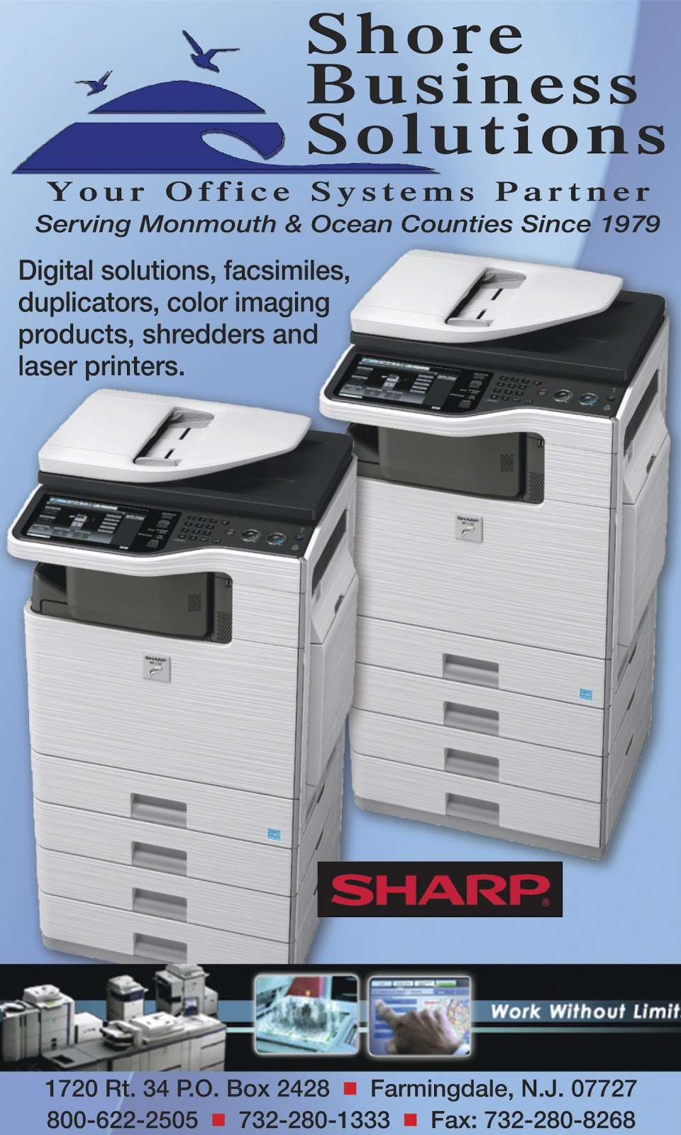 Shore Business Solutions | 1720 NJ-34, Farmingdale, NJ 07727, USA | Phone: (732) 280-1333