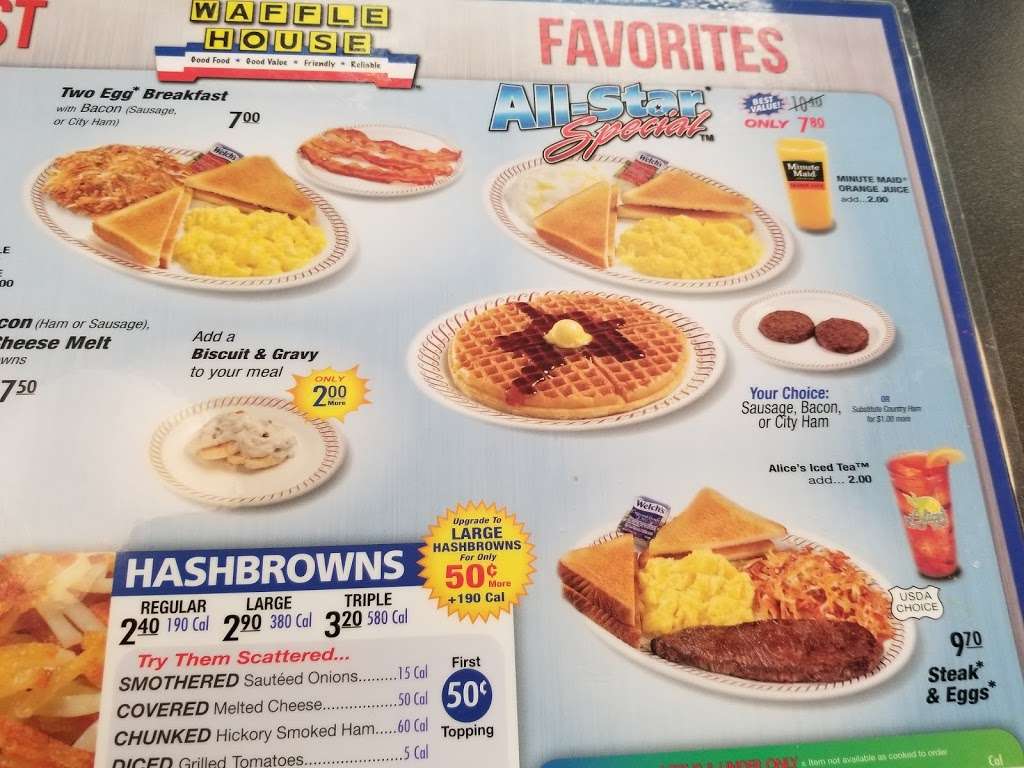 Waffle House | Celebrate Virginia Pkwy, Fredericksburg, VA 22406 | Phone: (540) 426-9629