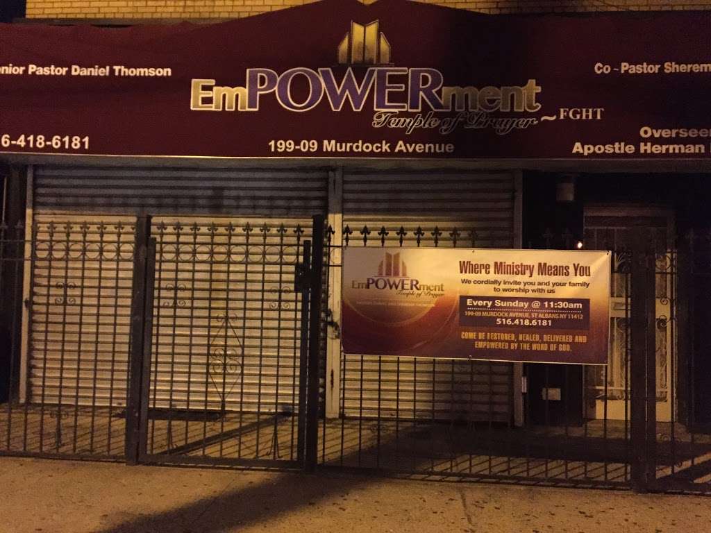 Empowerment Temple of Prayer | 199-09 Murdock Ave, St. Albans, NY 11412, USA | Phone: (516) 418-6181