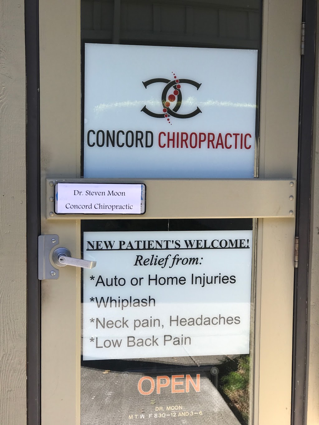 Dr. Steven L. Moon DC, Concord Chiropractic, Inc | 5167 Clayton Rd a2, Concord, CA 94521, USA | Phone: (925) 682-8400