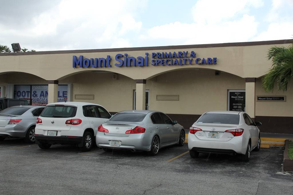 Mount Sinai Hialeah - Miami Lakes | 7000 W 12th Ave Suite #4, Hialeah, FL 33014, USA | Phone: (305) 826-7833