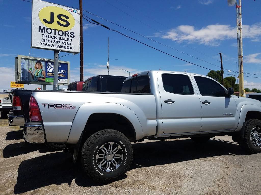 J S Motors | 7166 Alameda Ave, El Paso, TX 79915, USA | Phone: (915) 300-2177