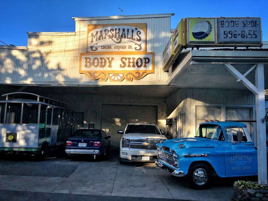 Marshalls Body Shop | 13695 Arnold Dr, Glen Ellen, CA 95442 | Phone: (707) 996-8155