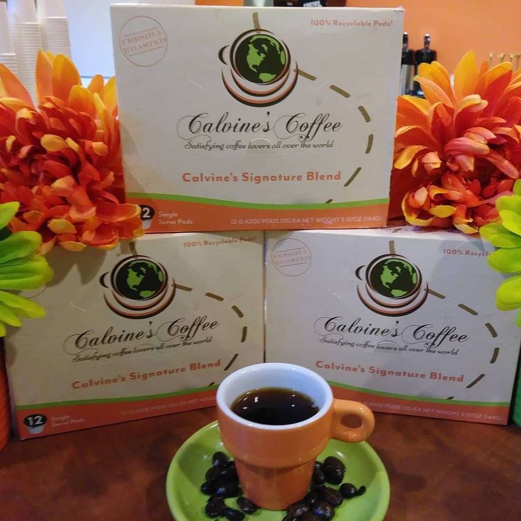 Calvines Coffee | 2800 Campus Ridge Rd, Matthews, NC 28105, USA | Phone: (704) 684-5105