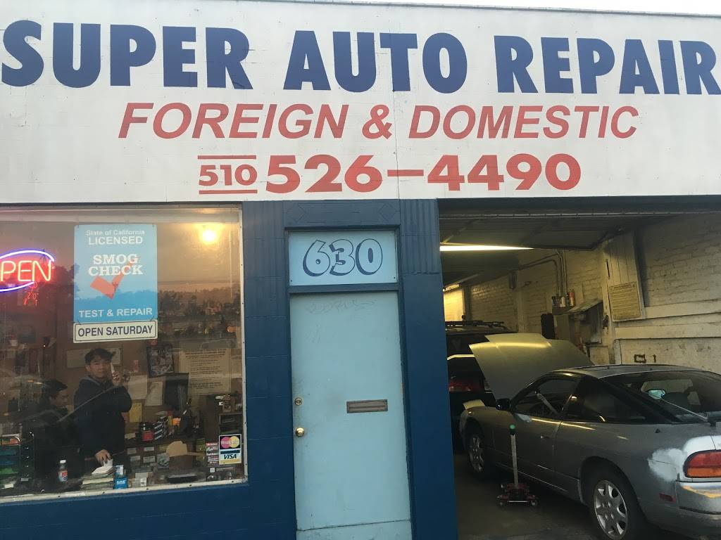 Super Auto Repair | 630 San Pablo Ave, Albany, CA 94706, USA | Phone: (510) 526-4490