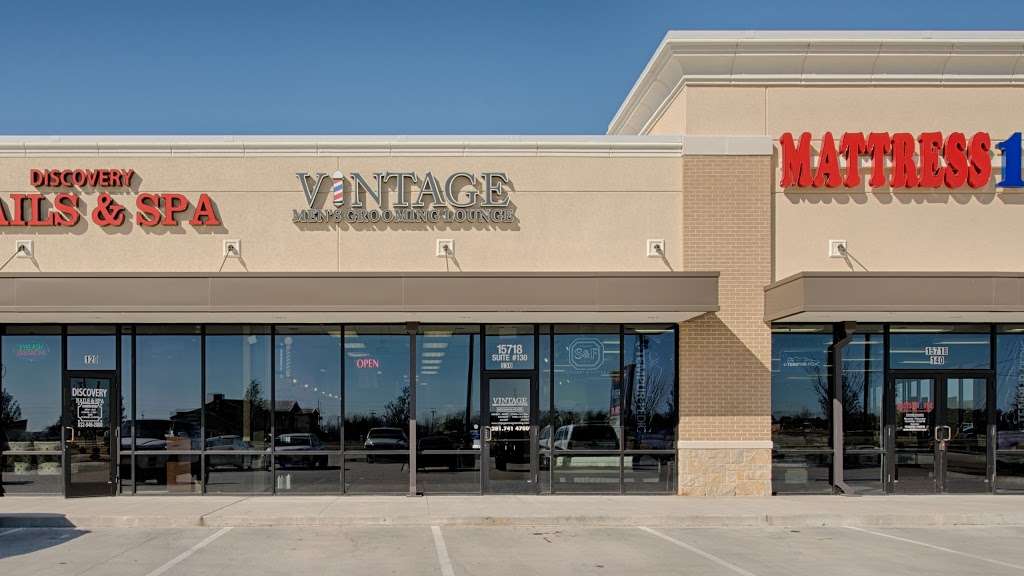 Vintage Mens Grooming Lounge | 15718 State Hwy 288 #130, Pearland, TX 77584, USA | Phone: (281) 741-4700