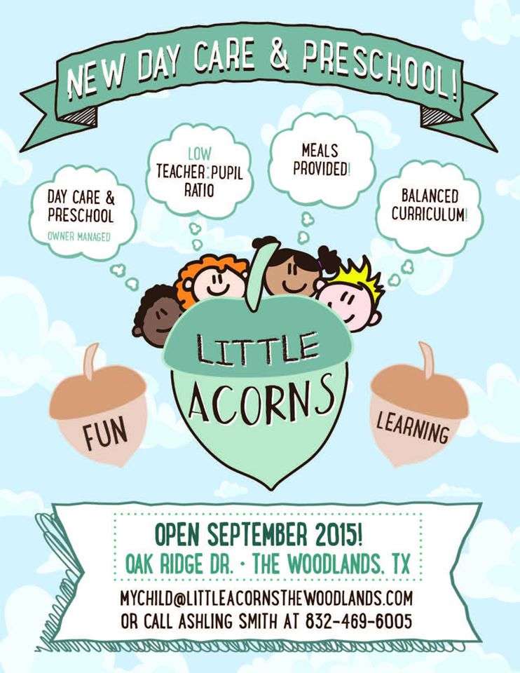 Little Acorns - The Woodlands | 26606 Oak Ridge Dr, Spring, TX 77386, USA | Phone: (281) 746-1681