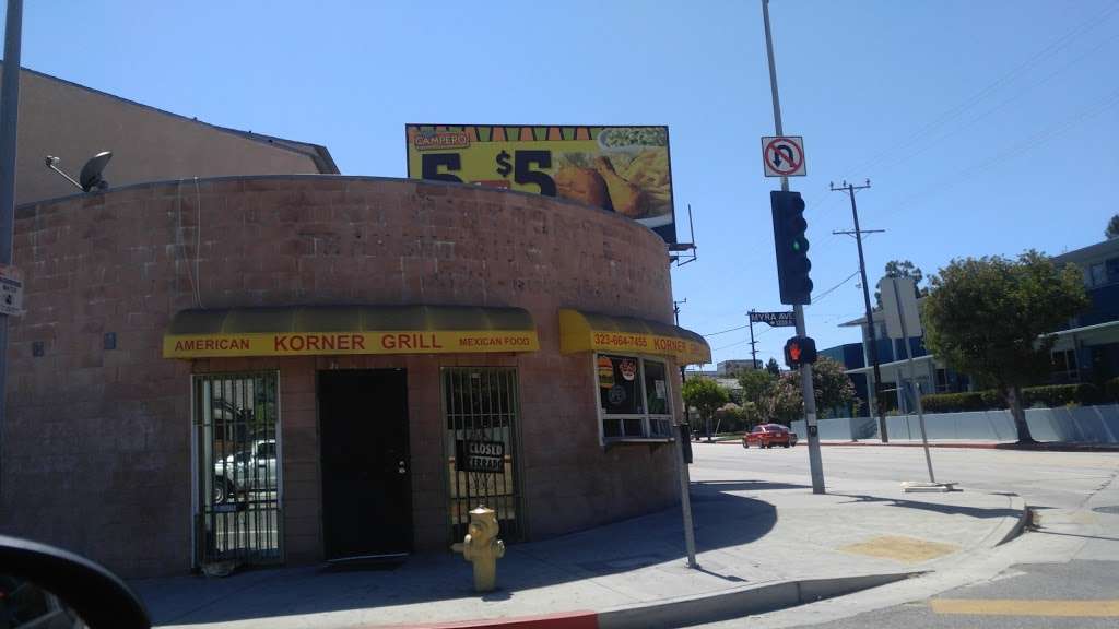 Korner Grill | 4206 Fountain Ave, Los Angeles, CA 90029, USA | Phone: (323) 664-7455