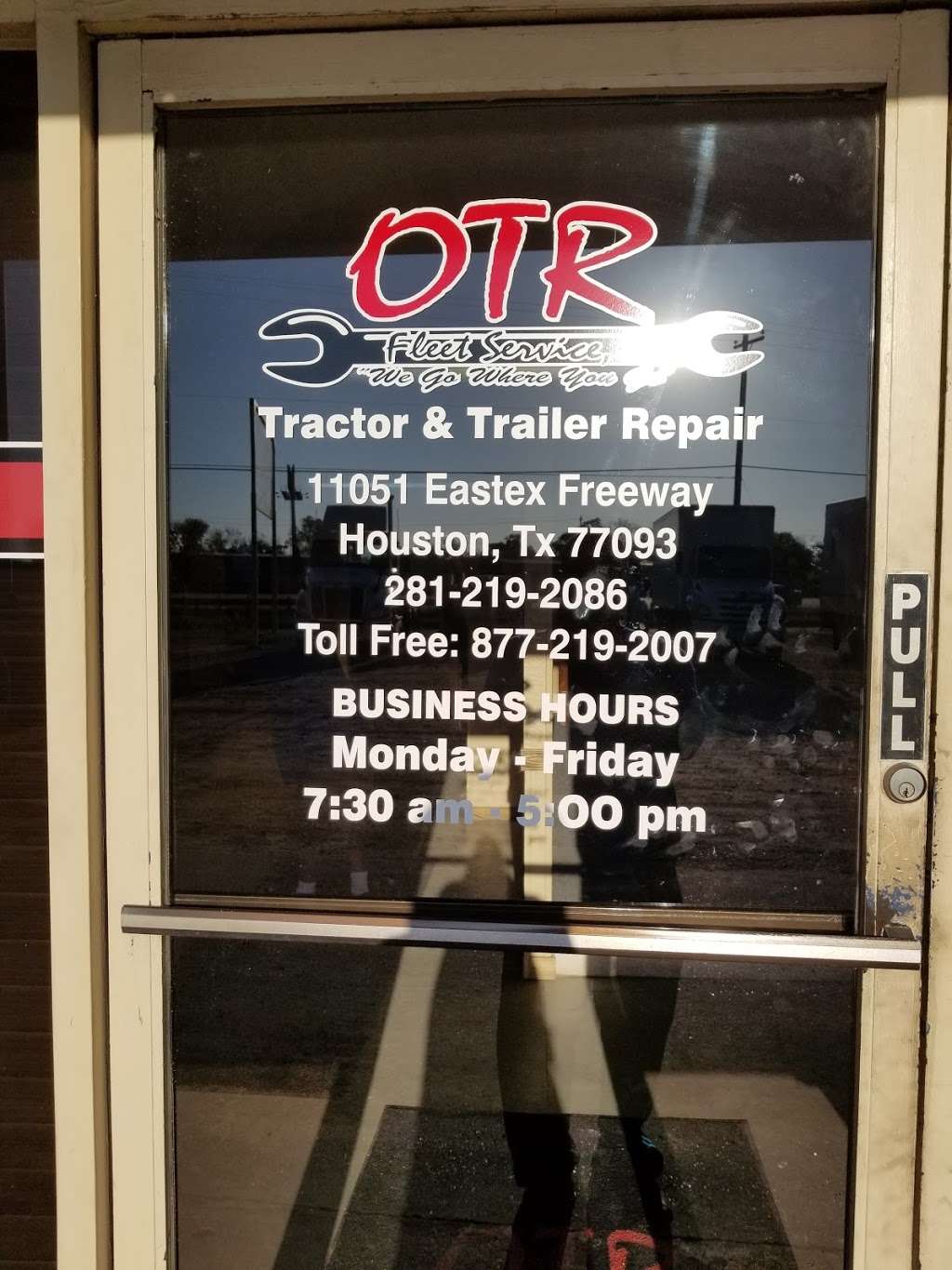 OTR Fleet Service | 11051 Eastex Fwy, Houston, TX 77093, USA | Phone: (281) 219-2086