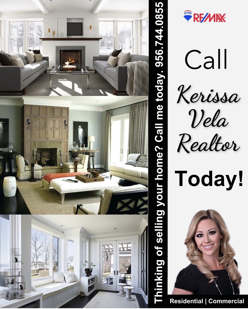 Kerissa Vela - RE/MAX Real Estate Services | 6402 N Bartlett Ave #11, Laredo, TX 78041, USA | Phone: (956) 744-0855