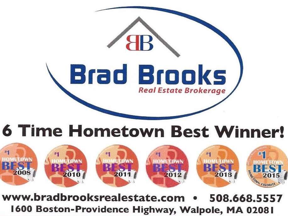 Brad Brooks Real Estate | 1600 Boston-Providence Turnpike #1, Walpole, MA 02081 | Phone: (508) 668-5557