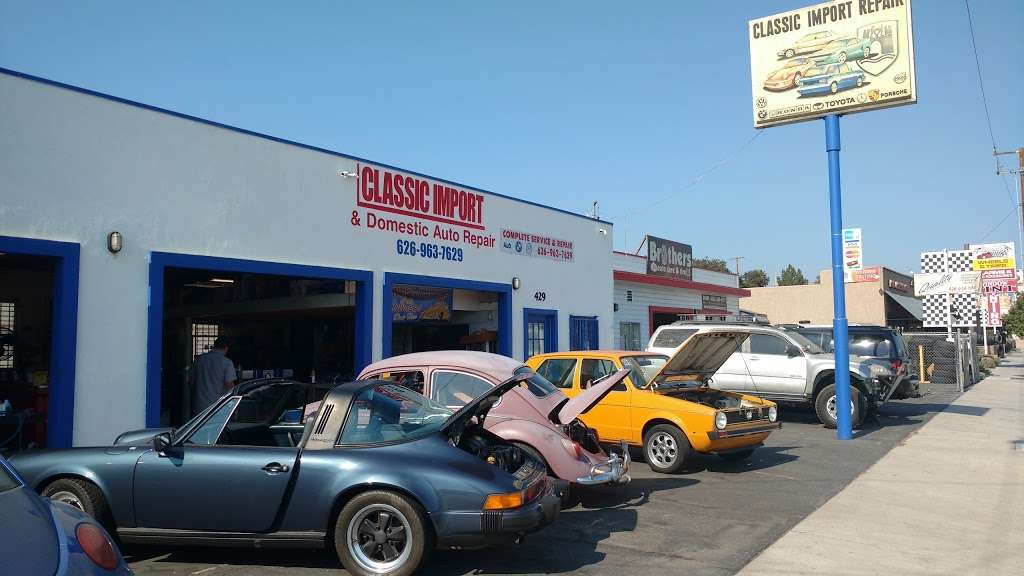 Classic Import Repair | 429 Arrow Hwy, Glendora, CA 91740 | Phone: (626) 963-7629