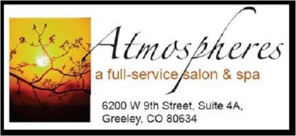 Atmospheres Salon & Spa | 6200 W 9th St # 4A, Greeley, CO 80634, USA | Phone: (970) 352-1776