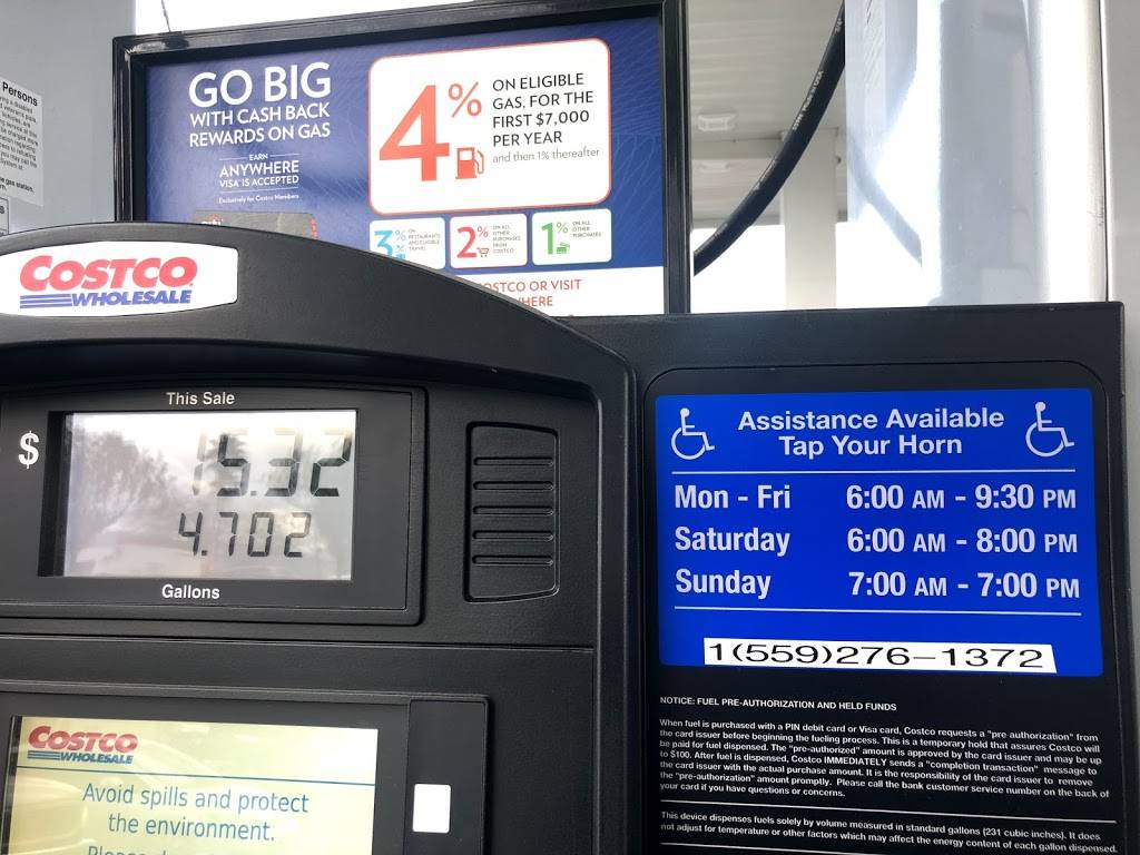 Costco Gasoline | 4500 W Shaw Ave, Fresno, CA 93722, USA | Phone: (559) 271-6511