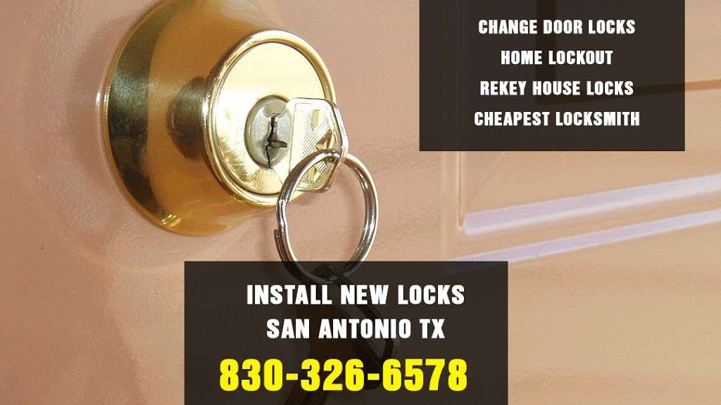 Install New Locks San Antonio TX | 6212 Wood Glen Dr, San Antonio, TX 78244, USA | Phone: (830) 326-6578