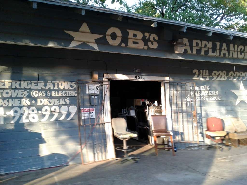 O Bs Appliances | 4214 S 2nd Ave, Dallas, TX 75210, USA | Phone: (214) 928-9999