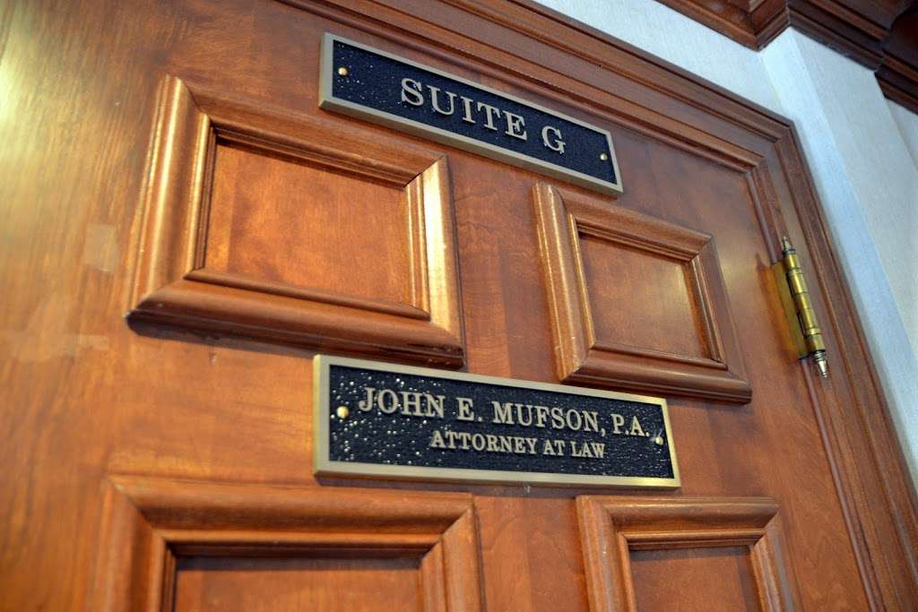 The Law Offices of John E. Mufson | 1615 S Congress Ave #103, Delray Beach, FL 33445, USA | Phone: (561) 272-1003