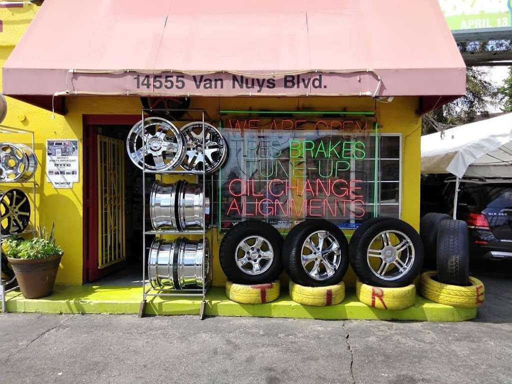 Quality Services and Tires | 14555 Van Nuys Blvd, Panorama City, CA 91402, USA | Phone: (818) 894-9894