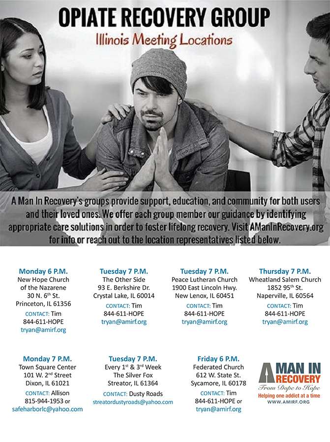 A Man In Recovery | 5220 N Richmond Rd, Ringwood, IL 60072, USA | Phone: (815) 205-5231