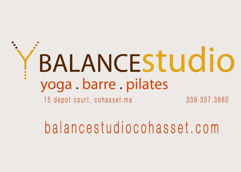 Balance Studio | 15 Depot Ct, Cohasset, MA 02025, USA | Phone: (339) 337-3660