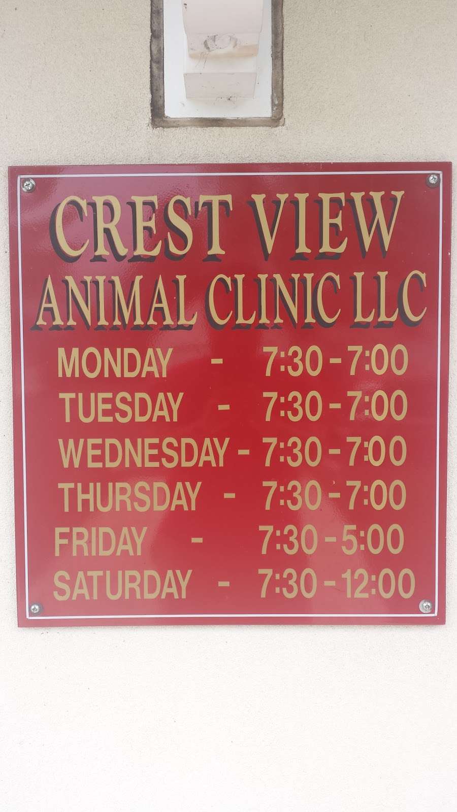 Crest VIEW Animal Clinic | 1928 Newark Rd, Lincoln University, PA 19352, USA | Phone: (610) 255-5252