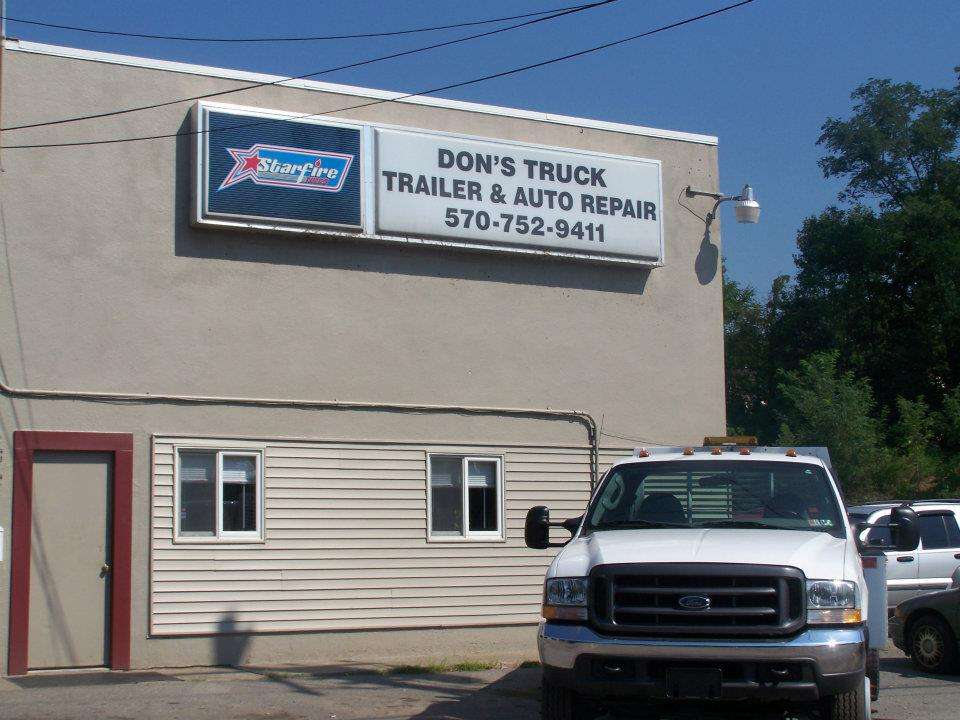 Dons Truck Trailer & Auto Repair LLC. | 7199 Columbia Blvd, Bloomsburg, PA 17815, USA | Phone: (570) 752-9411