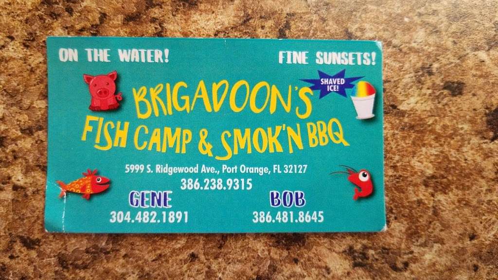 Brigadoons Fish Camp & Smokn BBQ | 5999 S Ridgewood Ave, Port Orange, FL 32127, USA | Phone: (386) 238-9315