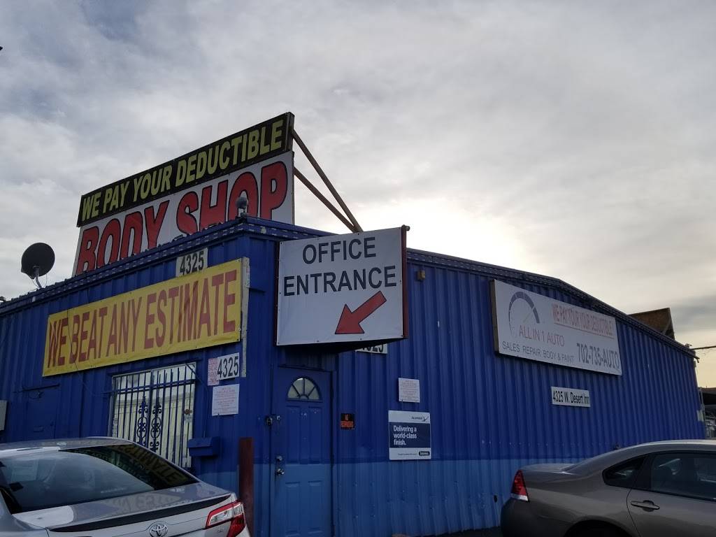 Vegas Best Auto Collision & Repair | 4325 W Desert Inn Rd, Las Vegas, NV 89102, USA | Phone: (702) 463-5727