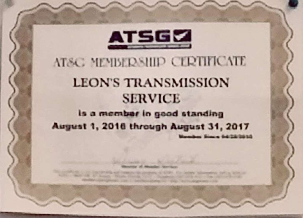 Leons Transmission Service Inc | 7528 Reseda Blvd, Reseda, CA 91335, USA | Phone: (818) 345-8101