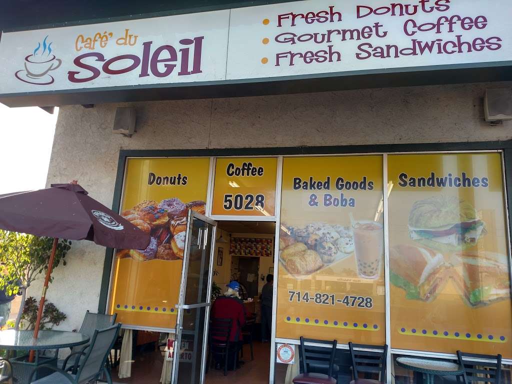 Cafe Du Soleil | 5028 Ball Rd, Cypress, CA 90630 | Phone: (714) 821-4728