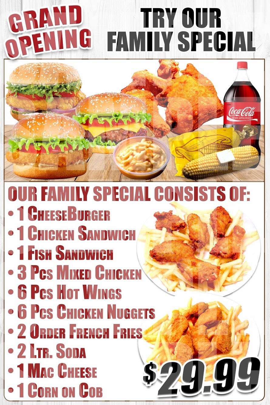 New York Fried Chicken | 450 Rahway Ave, Woodbridge Township, NJ 07095 | Phone: (732) 874-5545