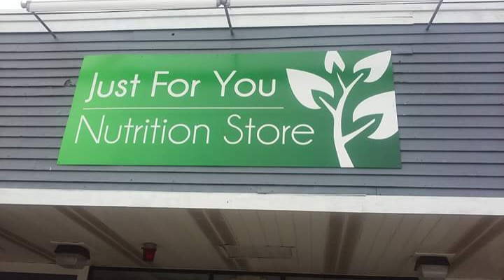 Just For You Nutrition Store | 2 Montello St, Carver, MA 02330, USA | Phone: (508) 465-1354