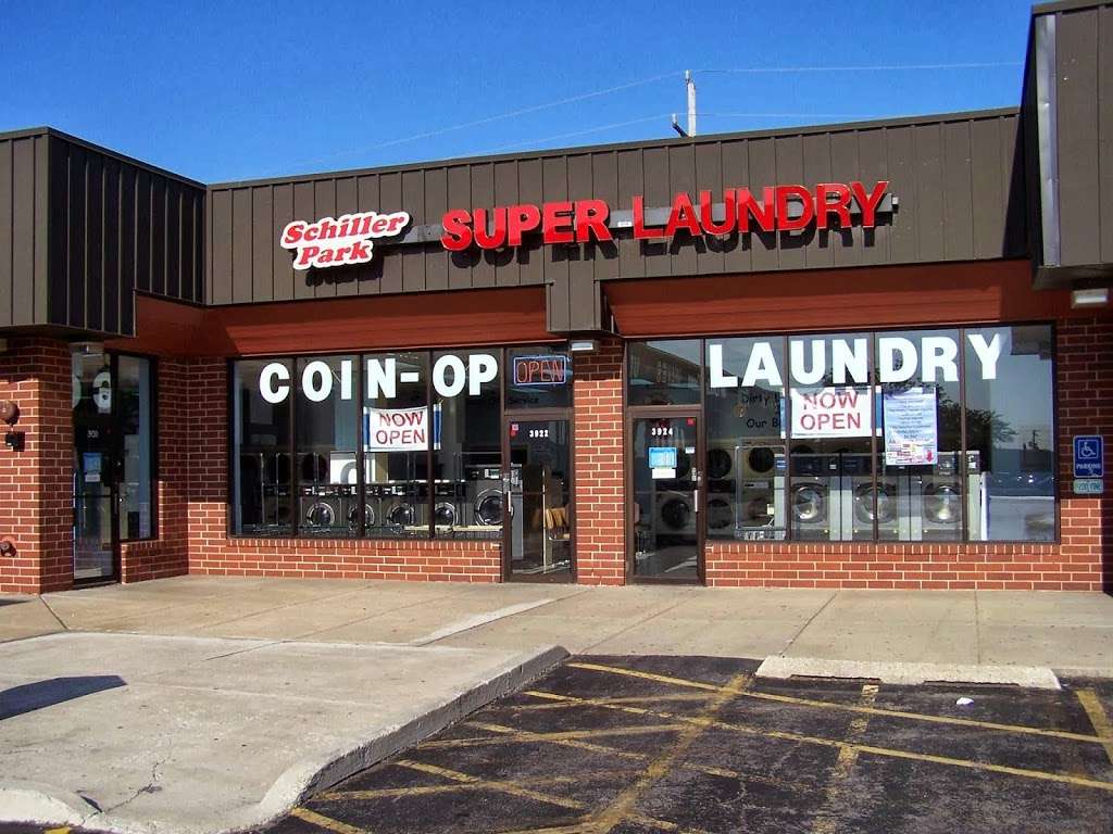 Schiller Park Super Laundry | 3922 25th Ave, Schiller Park, IL 60176, USA | Phone: (847) 233-9144