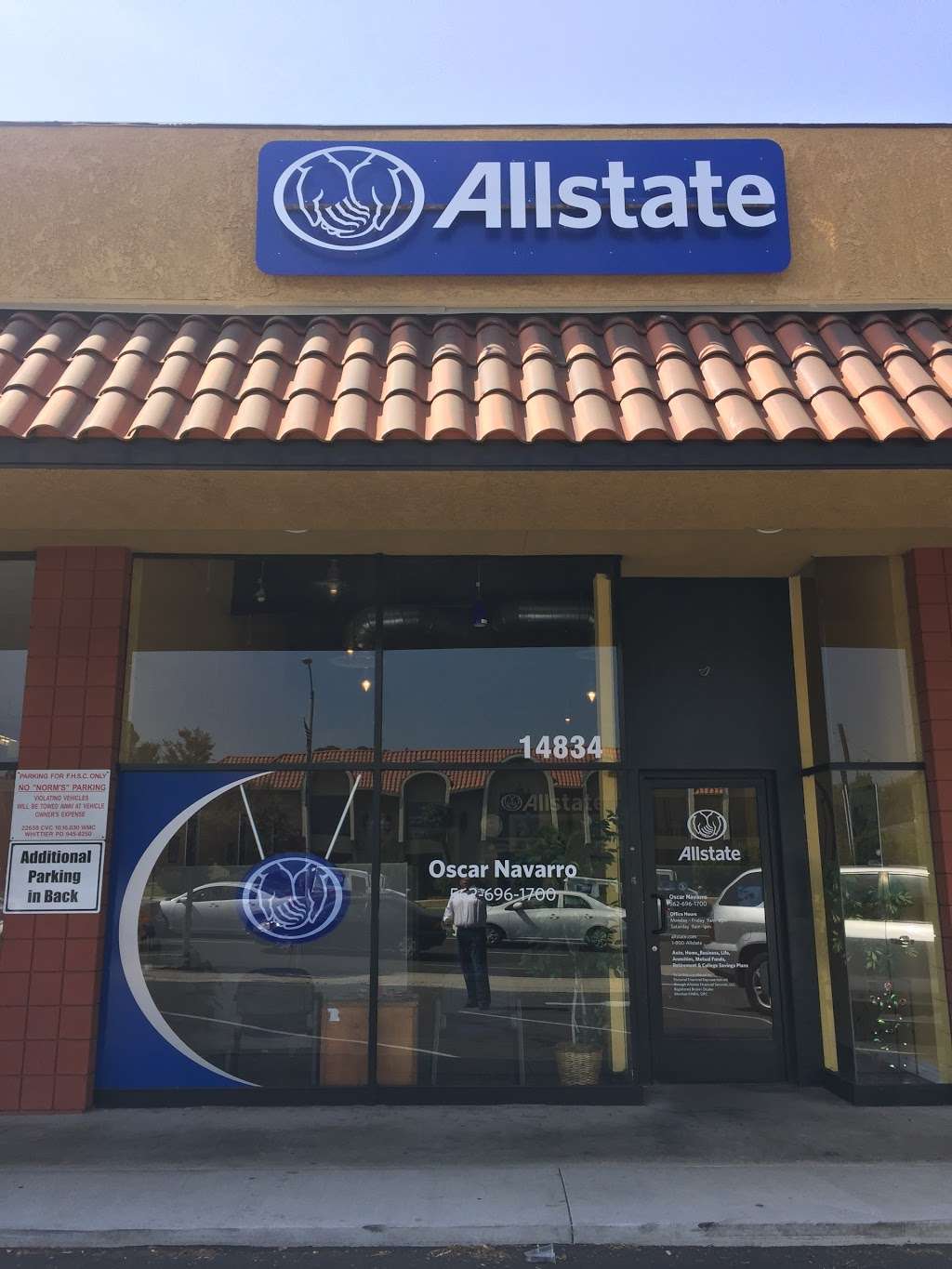 Oscar Navarro: Allstate Insurance | 14834 Whittier Blvd, Whittier, CA 90605, USA | Phone: (562) 696-1700