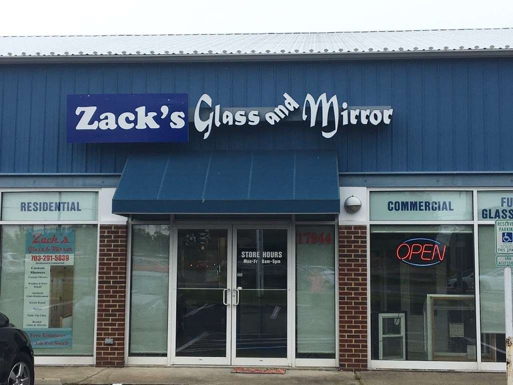 Zacks Glass and Mirror | 17944 Main St, Dumfries, VA 22026 | Phone: (703) 291-5839